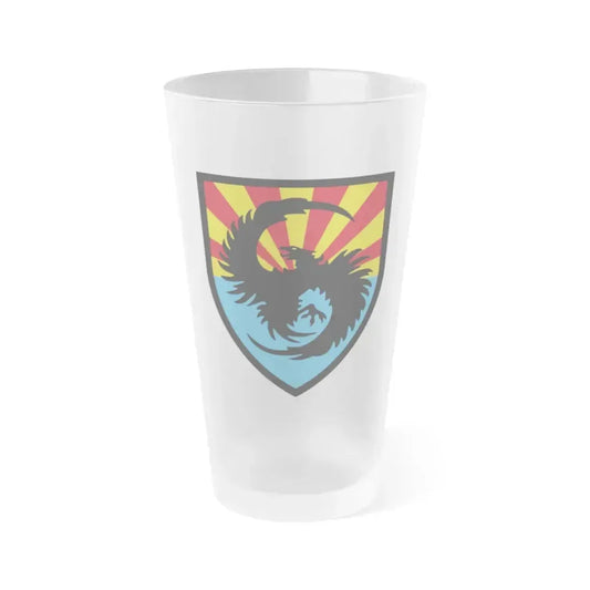 111th Military Intelligence Brigade (U.S. Army) Frosted Pint Glass 16oz Default Title - Go Mug Yourself