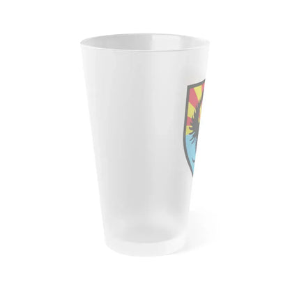 111th Military Intelligence Brigade (U.S. Army) Frosted Pint Glass 16oz - Go Mug Yourself