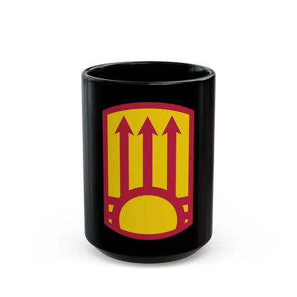 111th Sustainment Brigade (U.S. Army) Black Coffee Mug-15oz-Go Mug Yourself