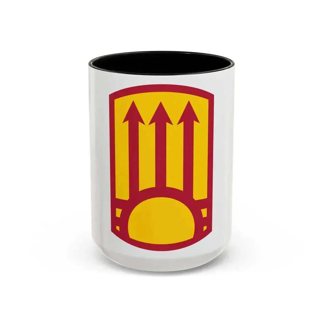 111th Sustainment Brigade (U.S. Army) Accent Coffee Mug 15oz Black - Go Mug Yourself