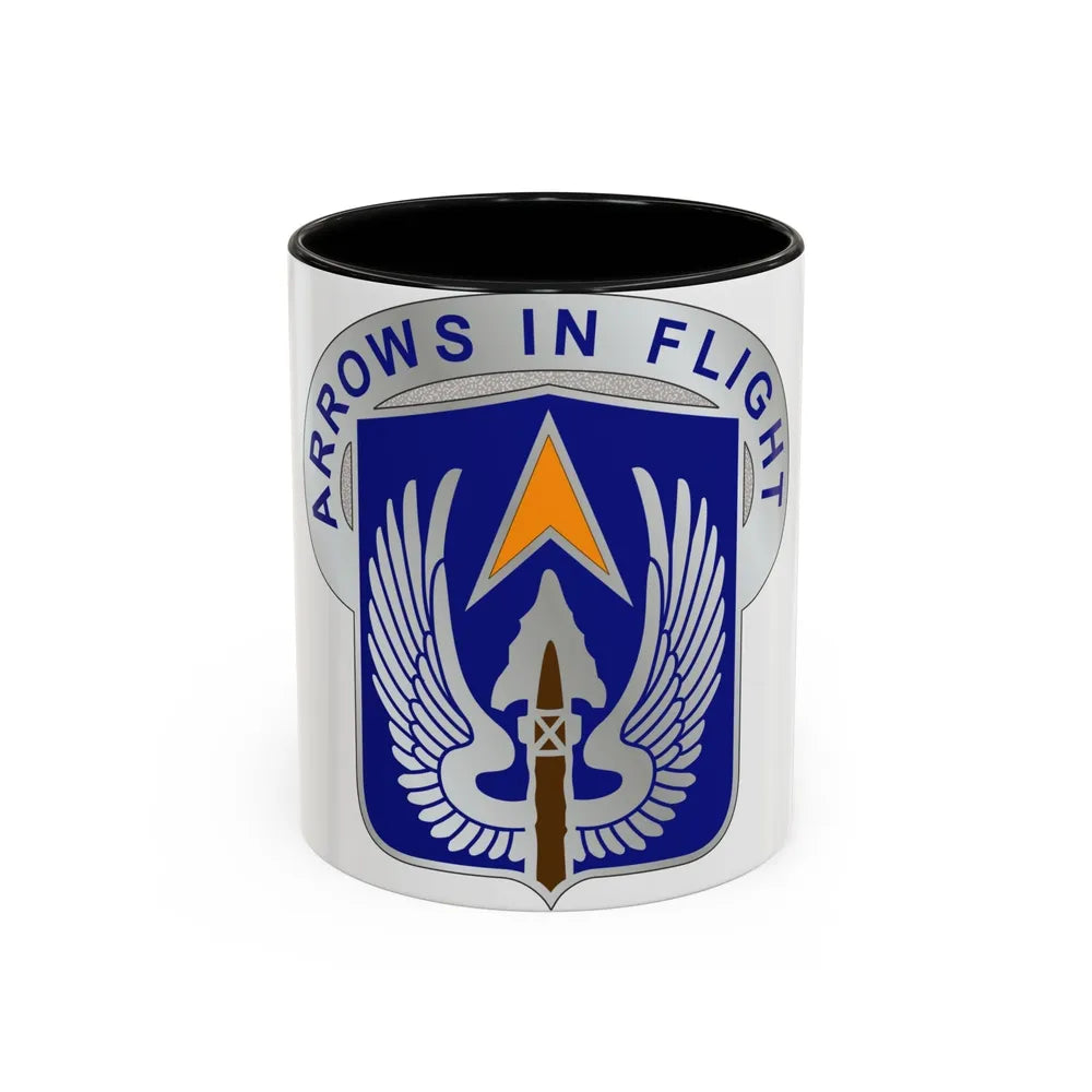 112 Aviation Regiment (U.S. Army) Accent Coffee Mug-11oz-Black-Go Mug Yourself