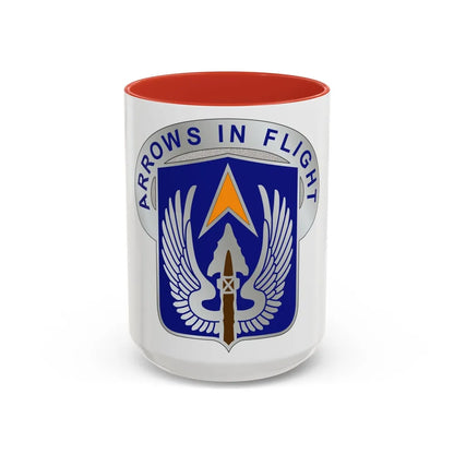 112 Aviation Regiment (U.S. Army) Accent Coffee Mug-15oz-Red-Go Mug Yourself