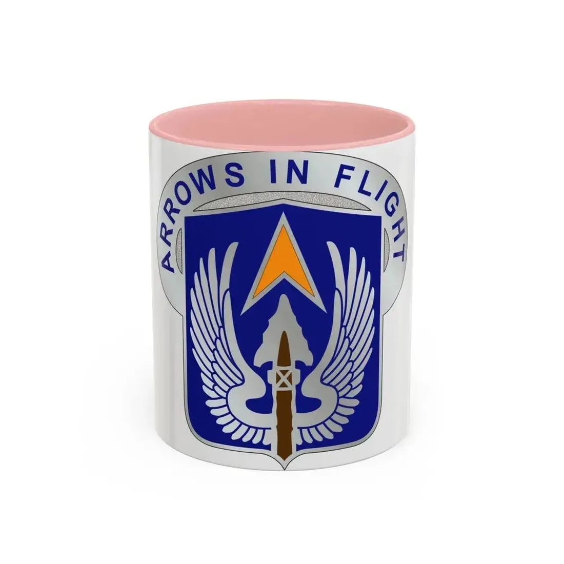 112 Aviation Regiment (U.S. Army) Accent Coffee Mug 11oz Pink - Go Mug Yourself