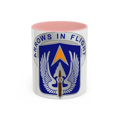 112 Aviation Regiment (U.S. Army) Accent Coffee Mug 11oz Pink - Go Mug Yourself