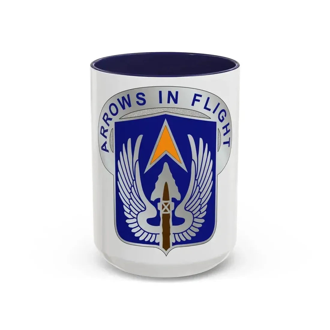 112 Aviation Regiment (U.S. Army) Accent Coffee Mug 15oz Navy - Go Mug Yourself