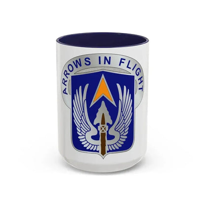 112 Aviation Regiment (U.S. Army) Accent Coffee Mug 15oz Navy - Go Mug Yourself