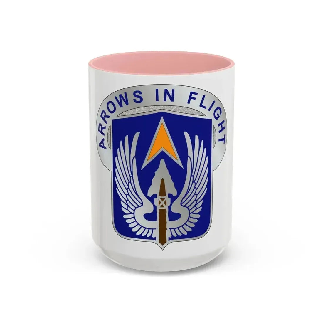 112 Aviation Regiment (U.S. Army) Accent Coffee Mug 15oz Pink - Go Mug Yourself