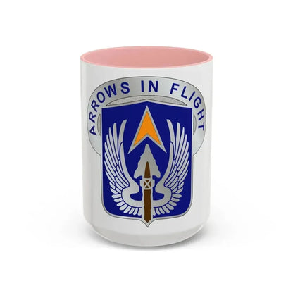 112 Aviation Regiment (U.S. Army) Accent Coffee Mug 15oz Pink - Go Mug Yourself
