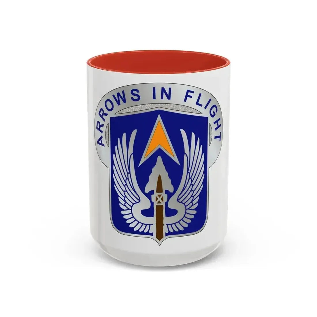 112 Aviation Regiment (U.S. Army) Accent Coffee Mug 15oz Red - Go Mug Yourself
