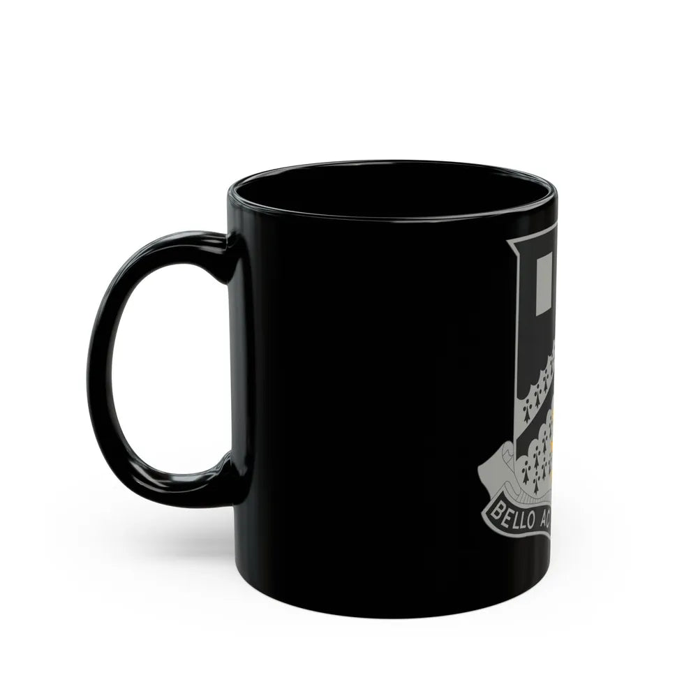 112 Engineer Battalion (U.S. Army) Black Coffee Mug-Go Mug Yourself