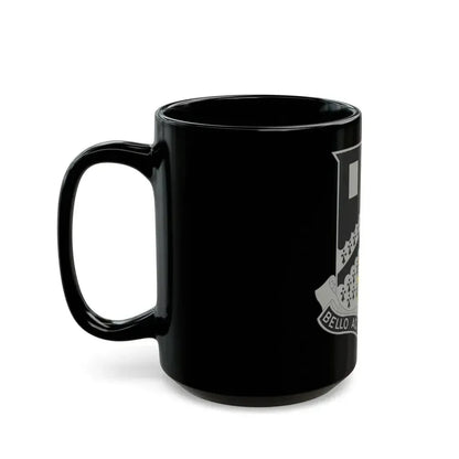 112 Engineer Battalion (U.S. Army) Black Coffee Mug - Go Mug Yourself