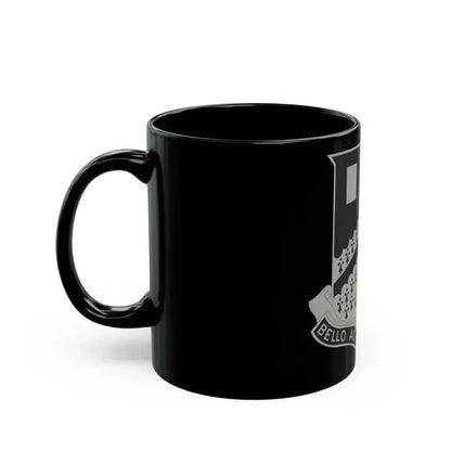 112 Engineer Battalion (U.S. Army) Black Coffee Mug - Go Mug Yourself