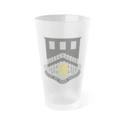 112 Engineer Battalion (U.S. Army) Frosted Pint Glass 16oz Default Title - Go Mug Yourself