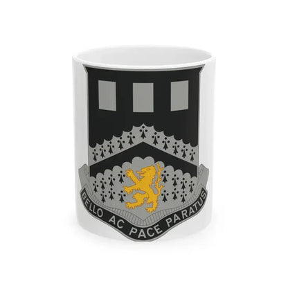 112 Engineer Battalion (U.S. Army) White Coffee Mug 11oz - Go Mug Yourself