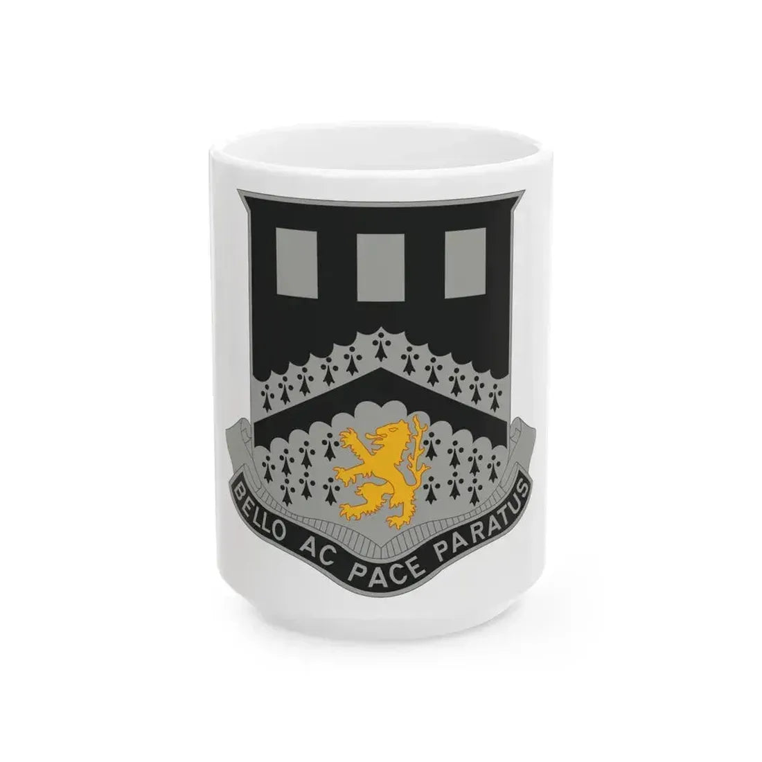 112 Engineer Battalion (U.S. Army) White Coffee Mug 15oz - Go Mug Yourself