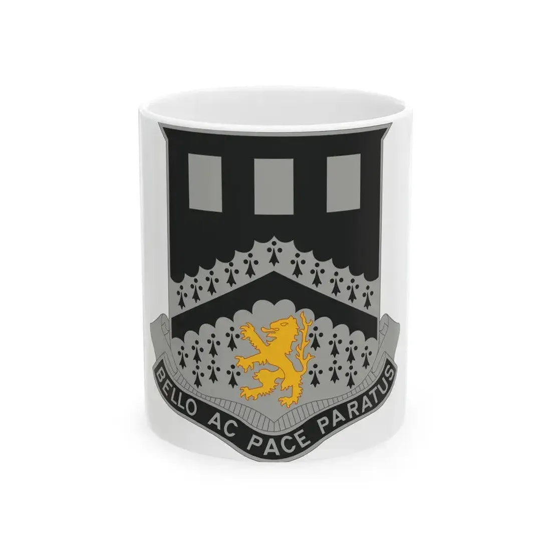 112 Engineer Battalion (U.S. Army) White Coffee Mug - Go Mug Yourself