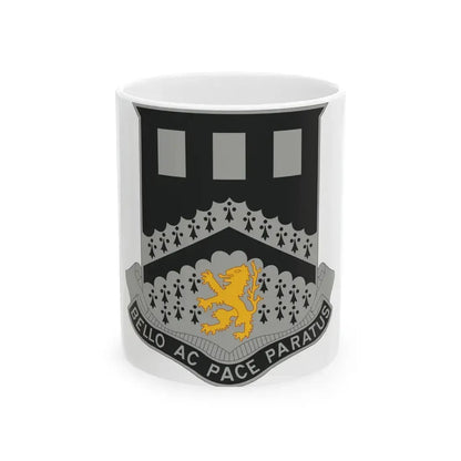 112 Engineer Battalion (U.S. Army) White Coffee Mug - Go Mug Yourself