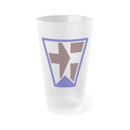 112 Medical Brigade (U.S. Army) Frosted Pint Glass 16oz-Go Mug Yourself