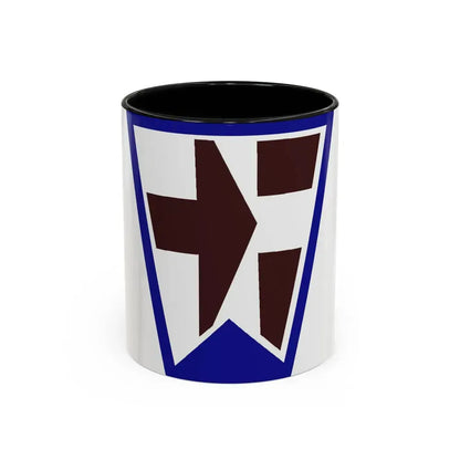 112 Medical Brigade (U.S. Army) Accent Coffee Mug 11oz Black - Go Mug Yourself