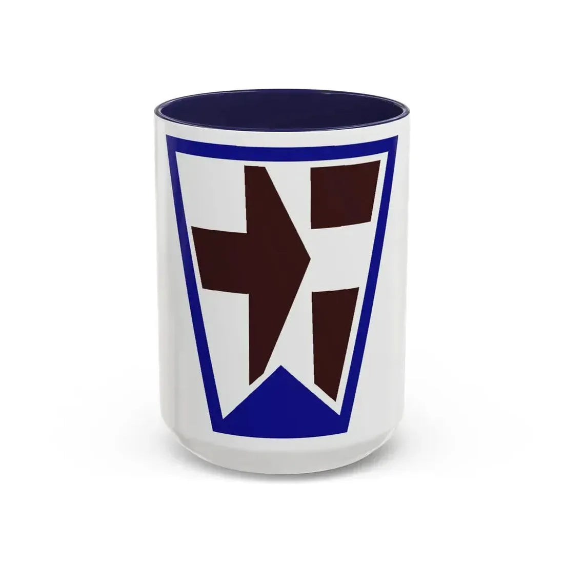 112 Medical Brigade (U.S. Army) Accent Coffee Mug 15oz Navy - Go Mug Yourself