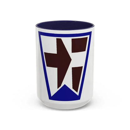 112 Medical Brigade (U.S. Army) Accent Coffee Mug 15oz Navy - Go Mug Yourself