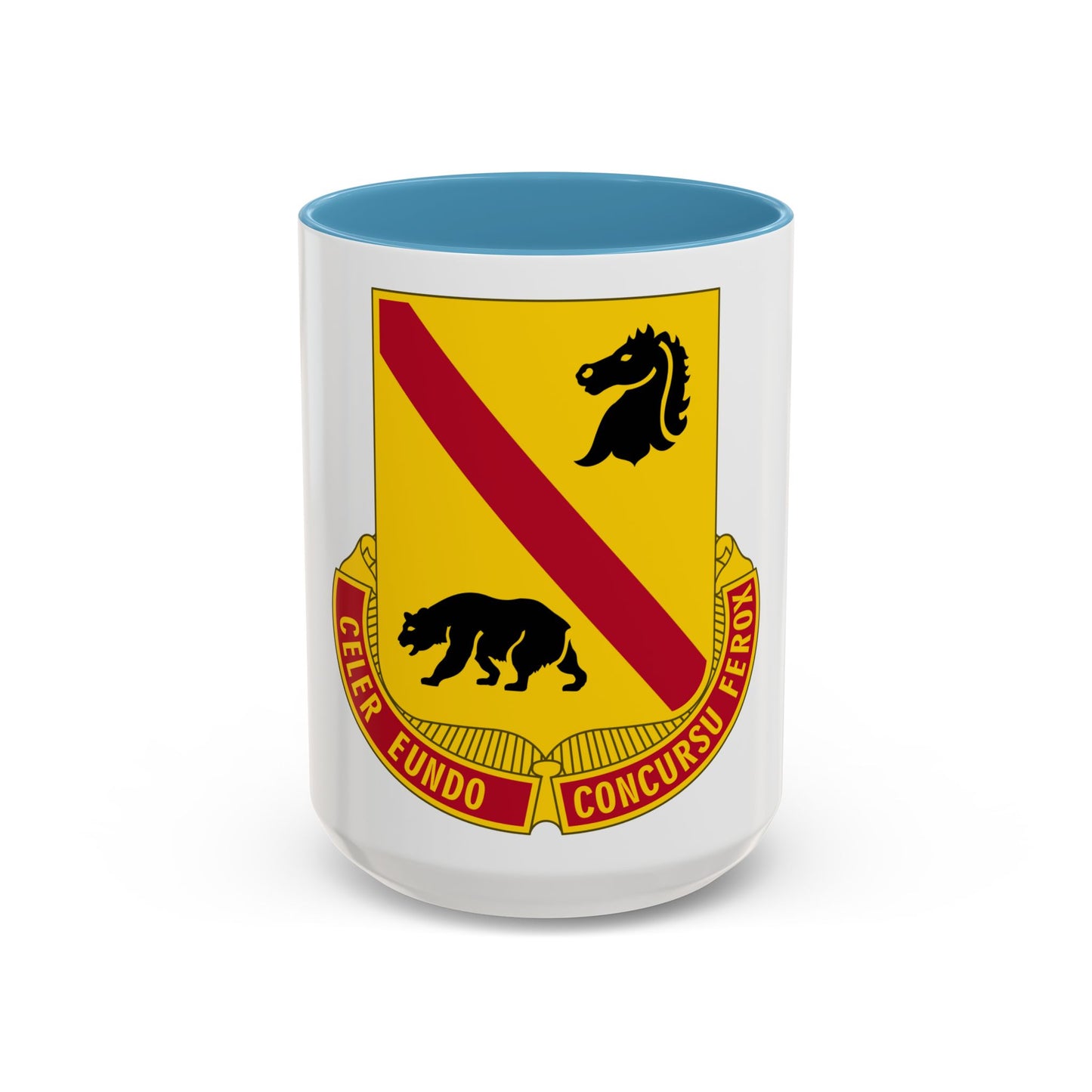 302 Cavalry Regiment (U.S. Army) Accent Coffee Mug
