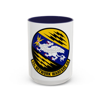 33 Network Warfare Squadron ACC (U.S. Air Force) Accent Coffee Mug