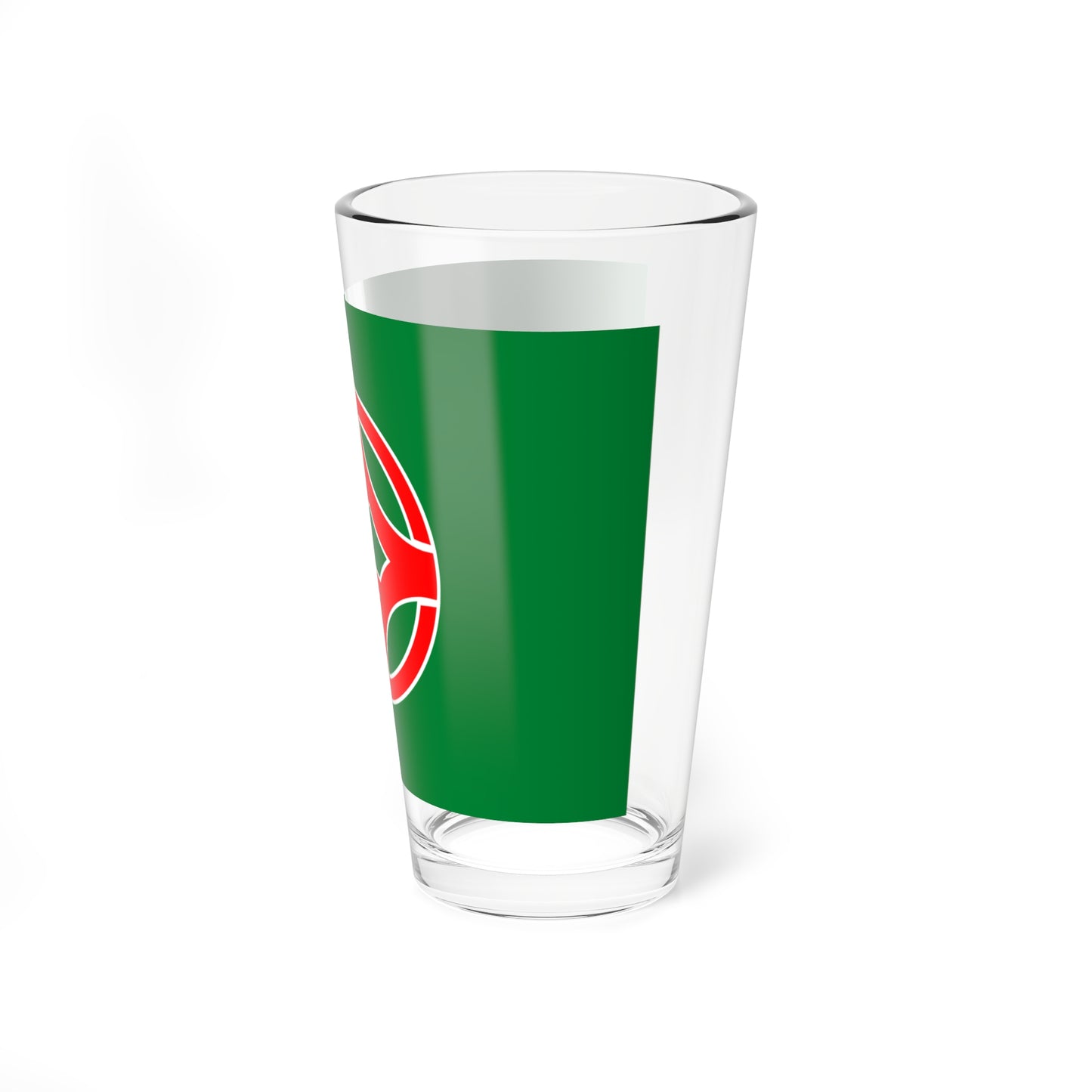 Flag of Shizunai Hokkaido 1950-2006 (Japan) Pint Glass 16oz