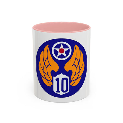 10 Air Force (U.S. Army) Accent Coffee Mug
