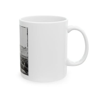 Charleston, S.C. Crowd Inside Fort Sumter; Another View (U.S. Civil War) White Coffee Mug