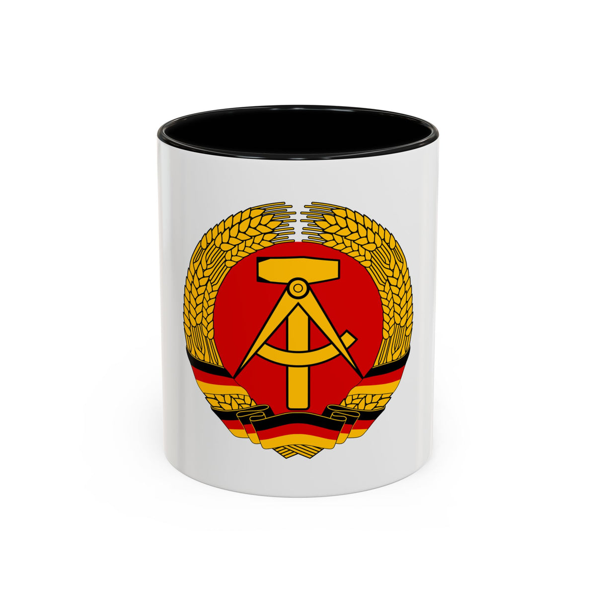 Coat of arms of East Germany - Accent Coffee Mug