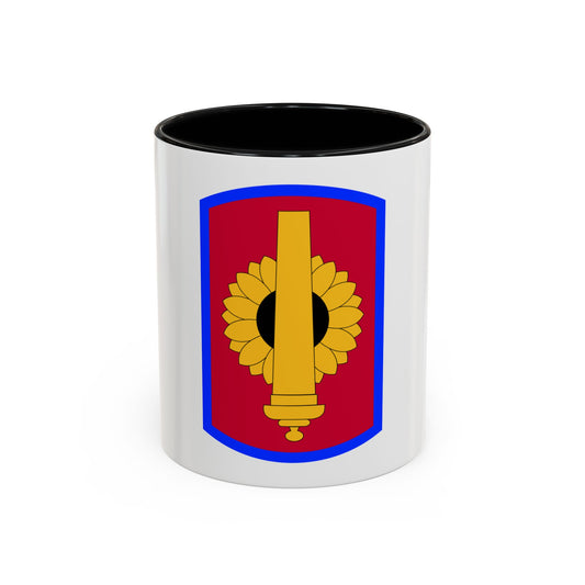 130th Field Artillery Brigade (U.S. Army) Accent Coffee Mug