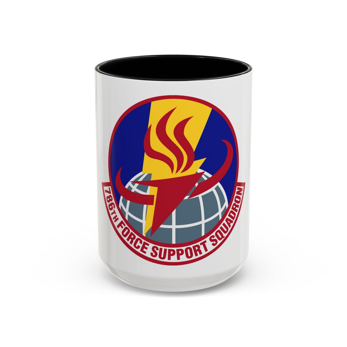 786th Force Support Squadron (U.S. Air Force) Accent Coffee Mug