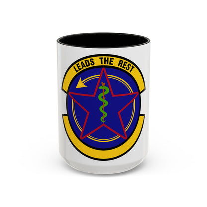 375 Operational Medical Readiness Squadron AMC (U.S. Air Force) Accent Coffee Mug