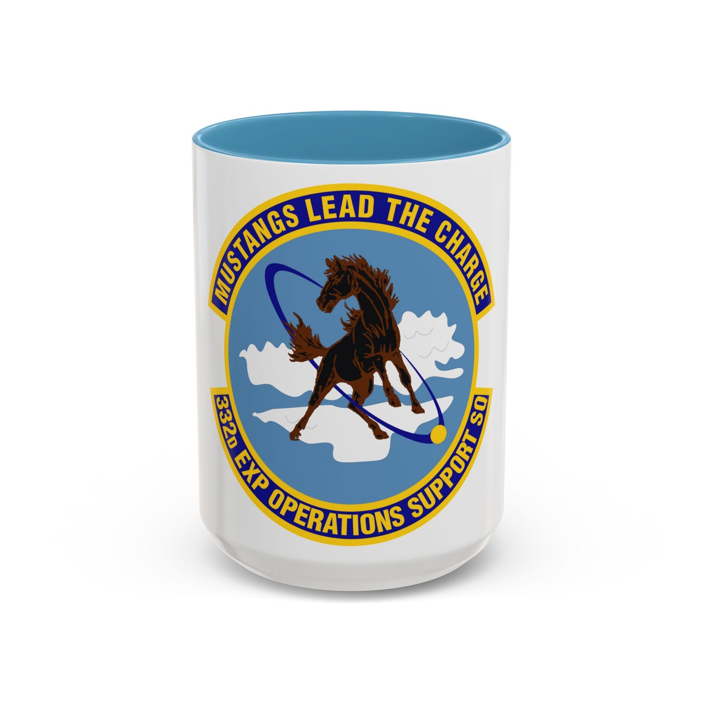 332d Expeditionary Operations Support Squadron (U.S. Air Force) Accent Coffee Mug