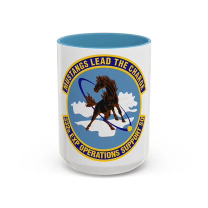 332d Expeditionary Operations Support Squadron (U.S. Air Force) Accent Coffee Mug