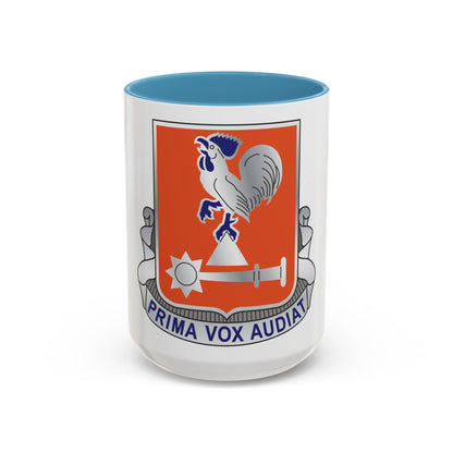123 Signal Battalion (U.S. Army) Accent Coffee Mug