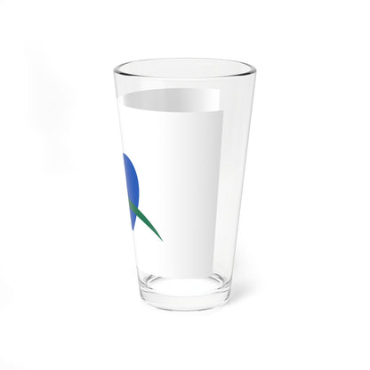 Flag of Naka Tokushima (Japan) Pint Glass 16oz