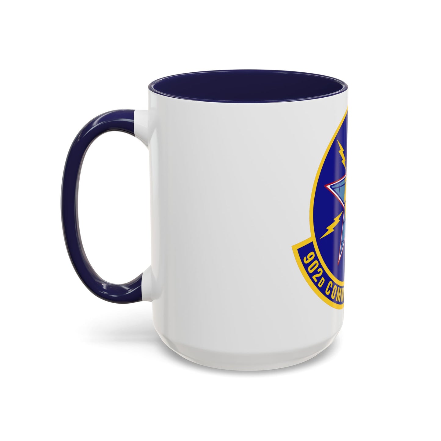 902d Communications Squadron (U.S. Air Force) Accent Coffee Mug