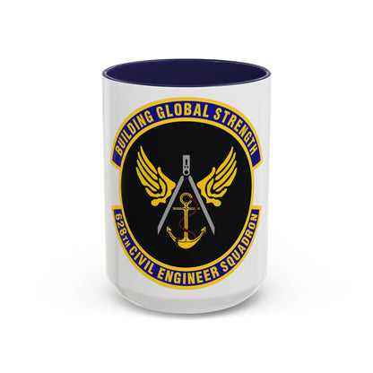 628th Civil Engineer Squadron (U.S. Air Force) Accent Coffee Mug