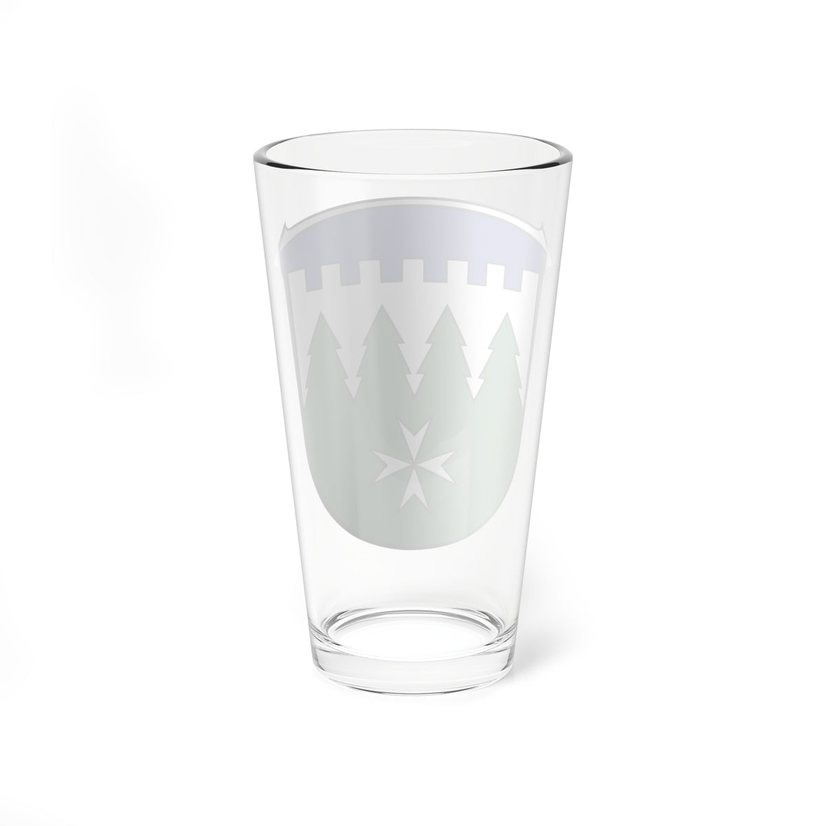 Wappen Burgwald (Germany) (Coat of Arms) Pint Glass 16oz