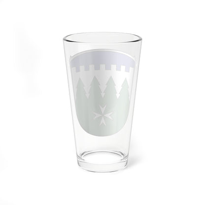 Wappen Burgwald (Germany) (Coat of Arms) Pint Glass 16oz