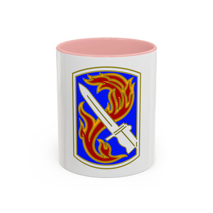 198TH INFANTRY BRIGADE (U.S. Army) Accent Coffee Mug