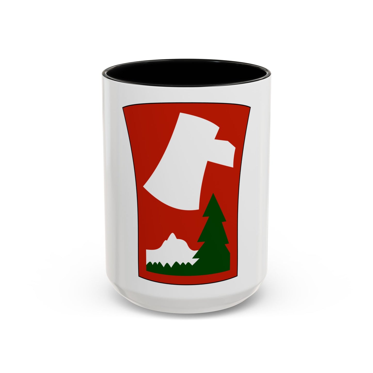 70th Infantry Division patch (U.S. Army) Accent Coffee Mug