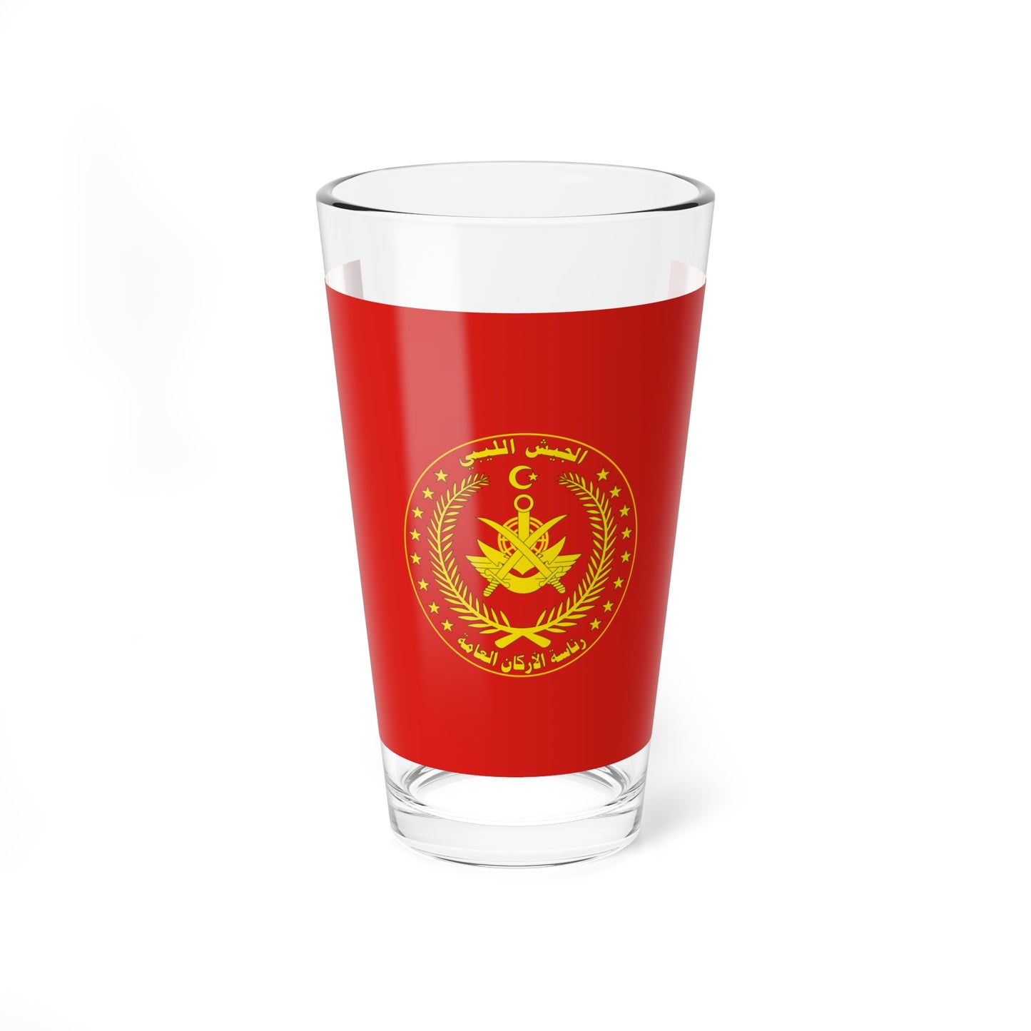 Flag of the Libyan National Army (Libya) Pint Glass 16oz