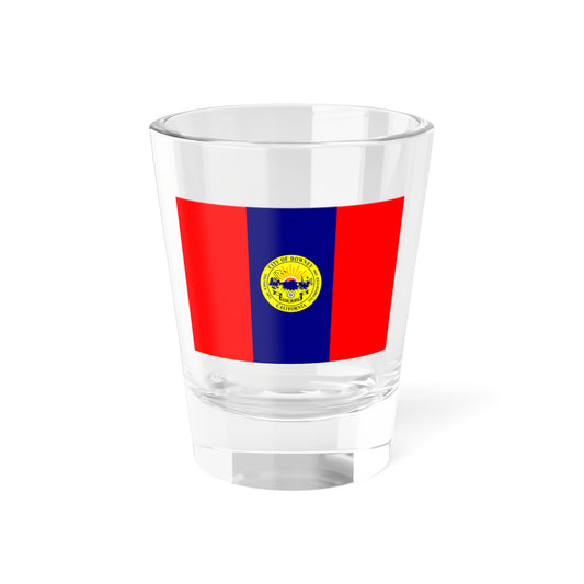 Flag of Downey California (United States) Shot Glass 1.5oz