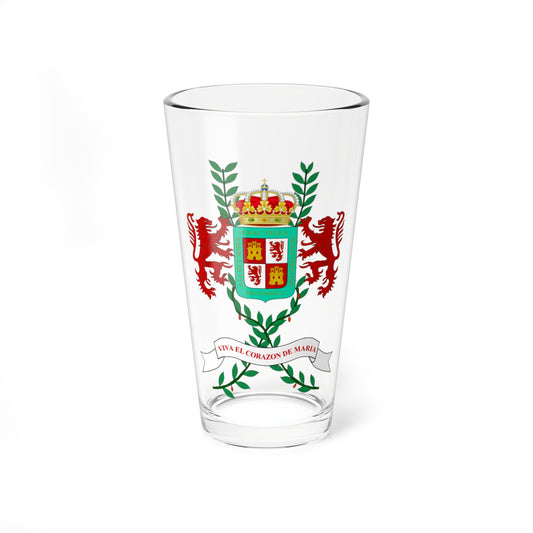 Seal of Masaya (Costa Rica) (Coat of Arms) Pint Glass 16oz