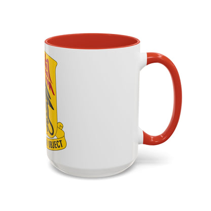 81 Airborne Antiaircraft Artillery Battalion (U.S. Army) Accent Coffee Mug