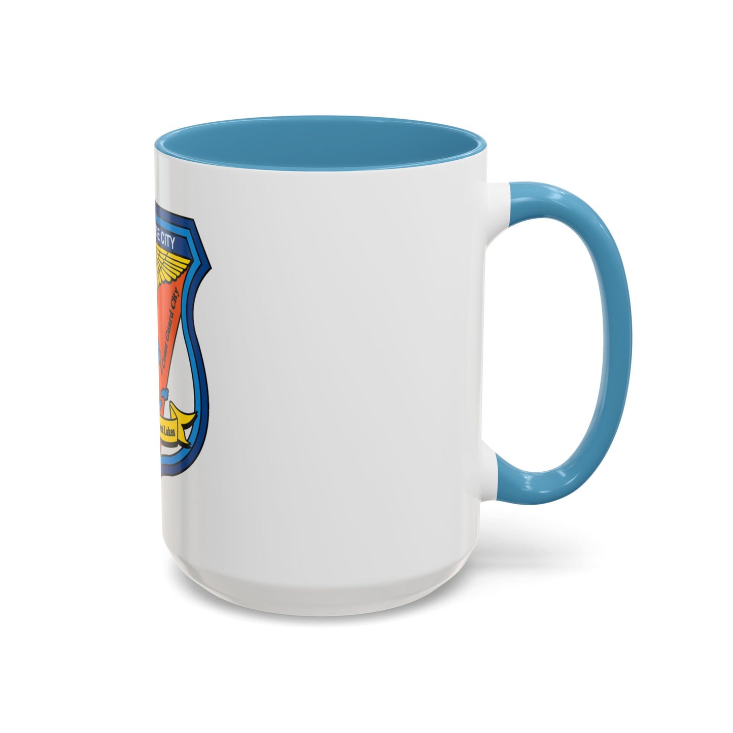 USCG Air Station Traverse City (U.S. Coast Guard) Accent Coffee Mug