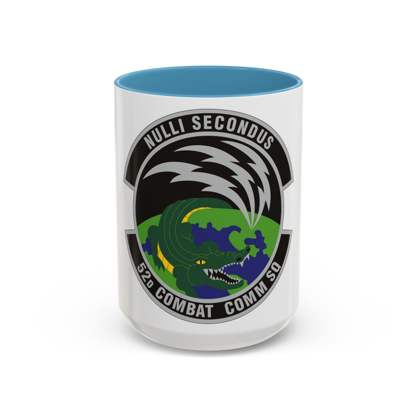 52d Combat Communications Squadron (U.S. Air Force) Accent Coffee Mug